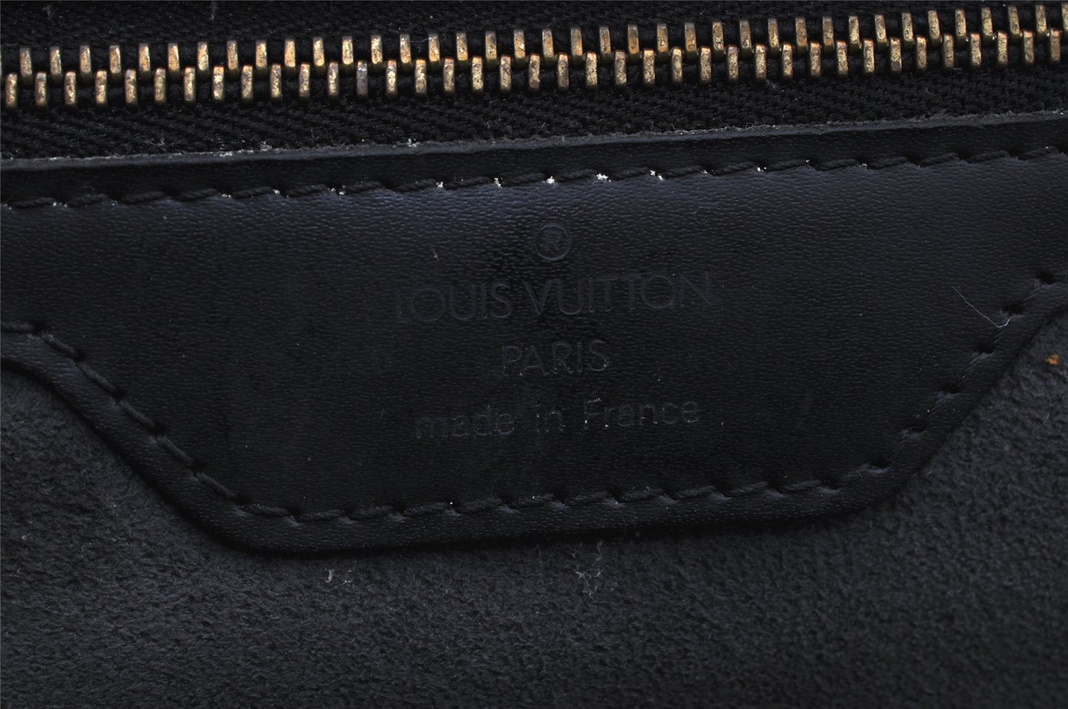 Authentic Louis Vuitton Epi Sorbonne Hand Business Bag Black M54512 LV 9704J