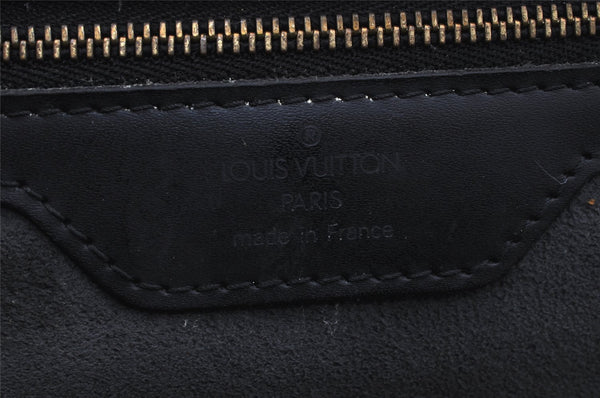 Authentic Louis Vuitton Epi Sorbonne Hand Business Bag Black M54512 LV 9704J