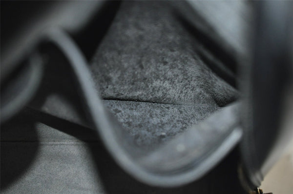 Authentic Louis Vuitton Epi Sorbonne Hand Business Bag Black M54512 LV 9704J