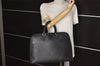 Authentic Louis Vuitton Epi Sorbonne Hand Business Bag Black M54512 LV 9704J