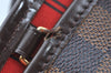 Authentic Louis Vuitton Damier Neverfull PM Shoulder Tote Bag N51109 LV 9711H