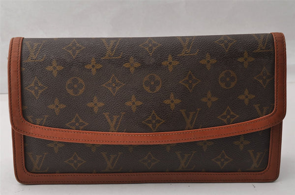 Auth Louis Vuitton Monogram Pochette Dame GM Clutch Hand Bag Old Model LV 9716I