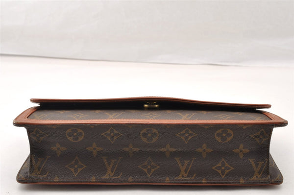 Auth Louis Vuitton Monogram Pochette Dame GM Clutch Hand Bag Old Model LV 9716I