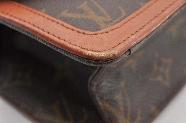 Auth Louis Vuitton Monogram Pochette Dame GM Clutch Hand Bag Old Model LV 9716I