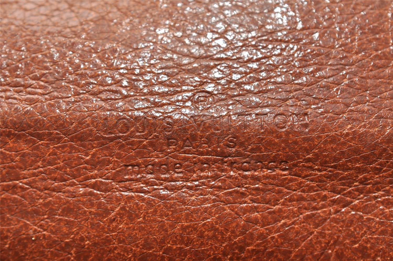 Auth Louis Vuitton Monogram Pochette Dame GM Clutch Hand Bag Old Model LV 9716I