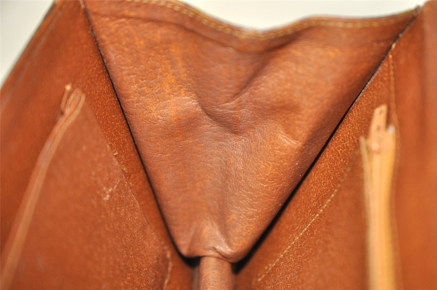 Auth Louis Vuitton Monogram Pochette Dame GM Clutch Hand Bag Old Model LV 9716I