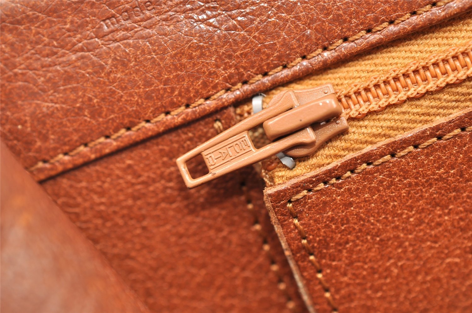 Auth Louis Vuitton Monogram Pochette Dame GM Clutch Hand Bag Old Model LV 9716I