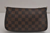 Authentic Louis Vuitton Damier Navona Hand Bag Pouch Purse N51983 LV 9719J