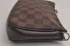 Authentic Louis Vuitton Damier Navona Hand Bag Pouch Purse N51983 LV 9719J