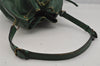 Authentic Louis Vuitton Epi Noe Shoulder Drawstring Bag Green M44004 LV 9720I