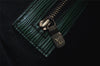 Authentic Louis Vuitton Epi Noe Shoulder Drawstring Bag Green M44004 LV 9720I