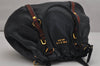 Authentic PRADA Leather Nappa 2Way Shoulder Tote Bag BN1773 Navy Blue 9720J