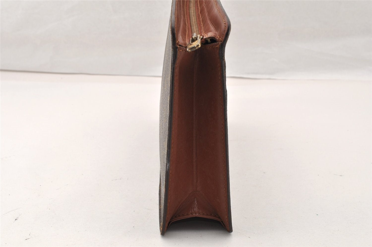 Authentic Louis Vuitton Monogram Pochette Homme Clutch Hand Bag M51795 LV 9721I