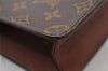 Authentic Louis Vuitton Monogram Pochette Homme Clutch Hand Bag M51795 LV 9721I