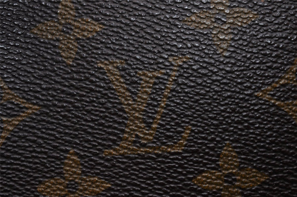 Authentic Louis Vuitton Monogram Pochette Homme Clutch Hand Bag M51795 LV 9721I