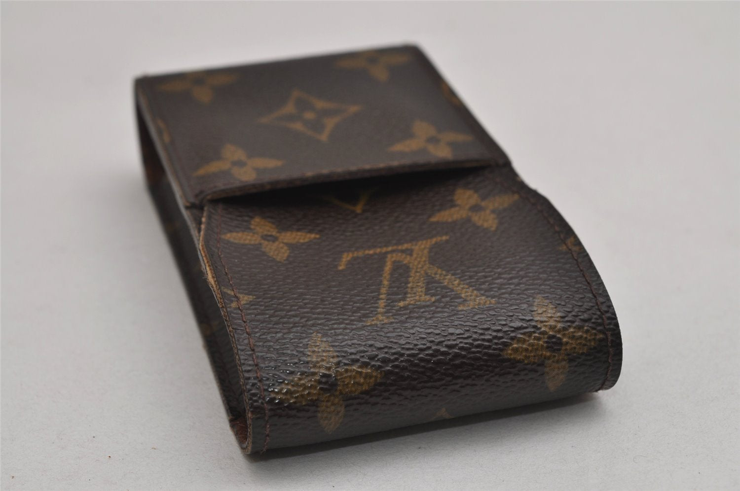 Authentic Louis Vuitton Monogram Etui Cigarette Case M63024 LV 9721J