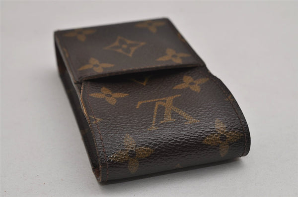 Authentic Louis Vuitton Monogram Etui Cigarette Case M63024 LV 9721J