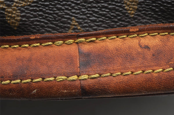 Authentic Louis Vuitton Monogram Bucket PM Shoulder Tote Bag M42238 Junk 9722I