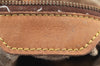 Authentic Louis Vuitton Monogram Bucket PM Shoulder Tote Bag M42238 Junk 9722I