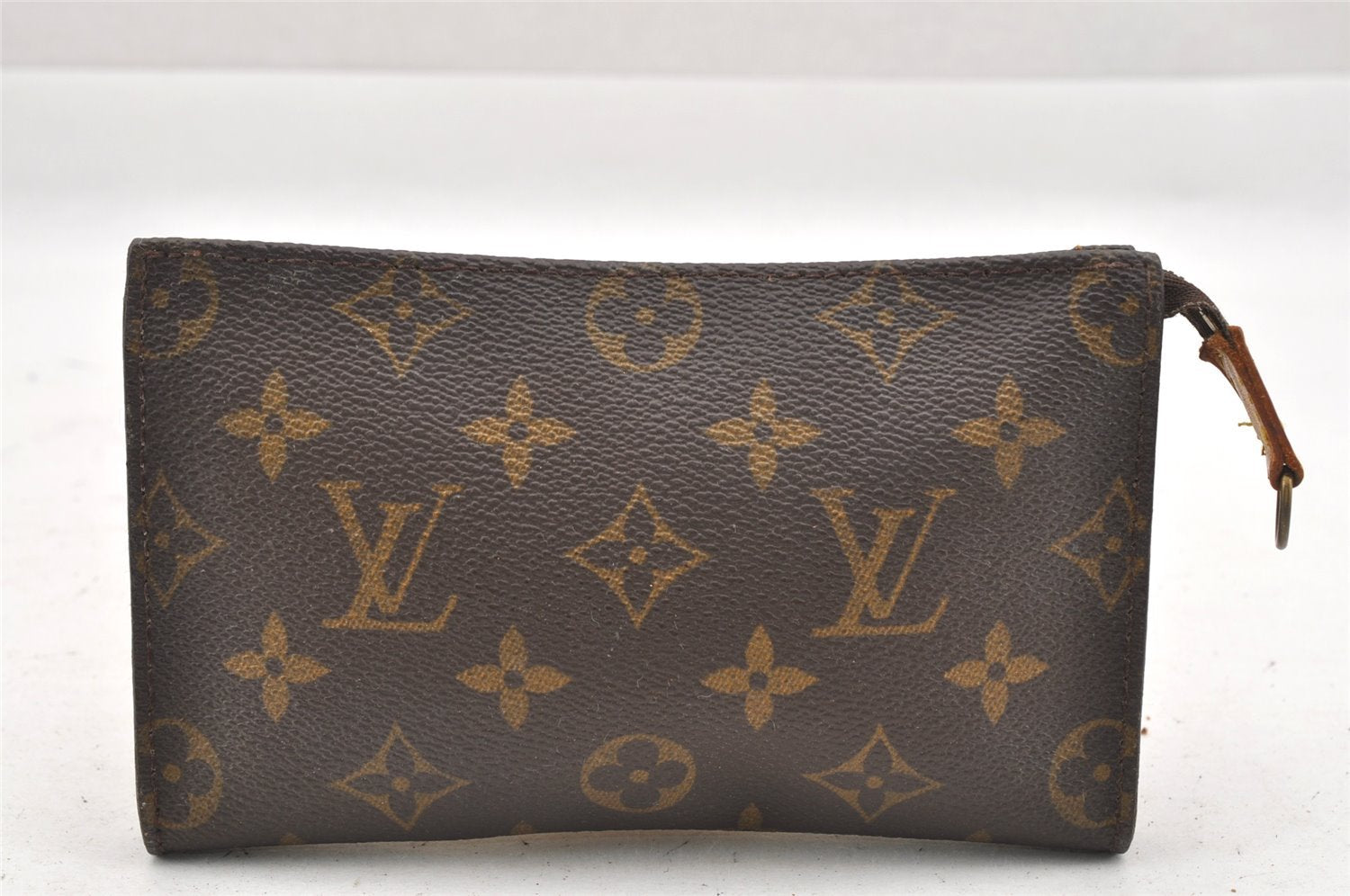 Authentic Louis Vuitton Monogram Bucket PM Shoulder Tote Bag M42238 Junk 9722I