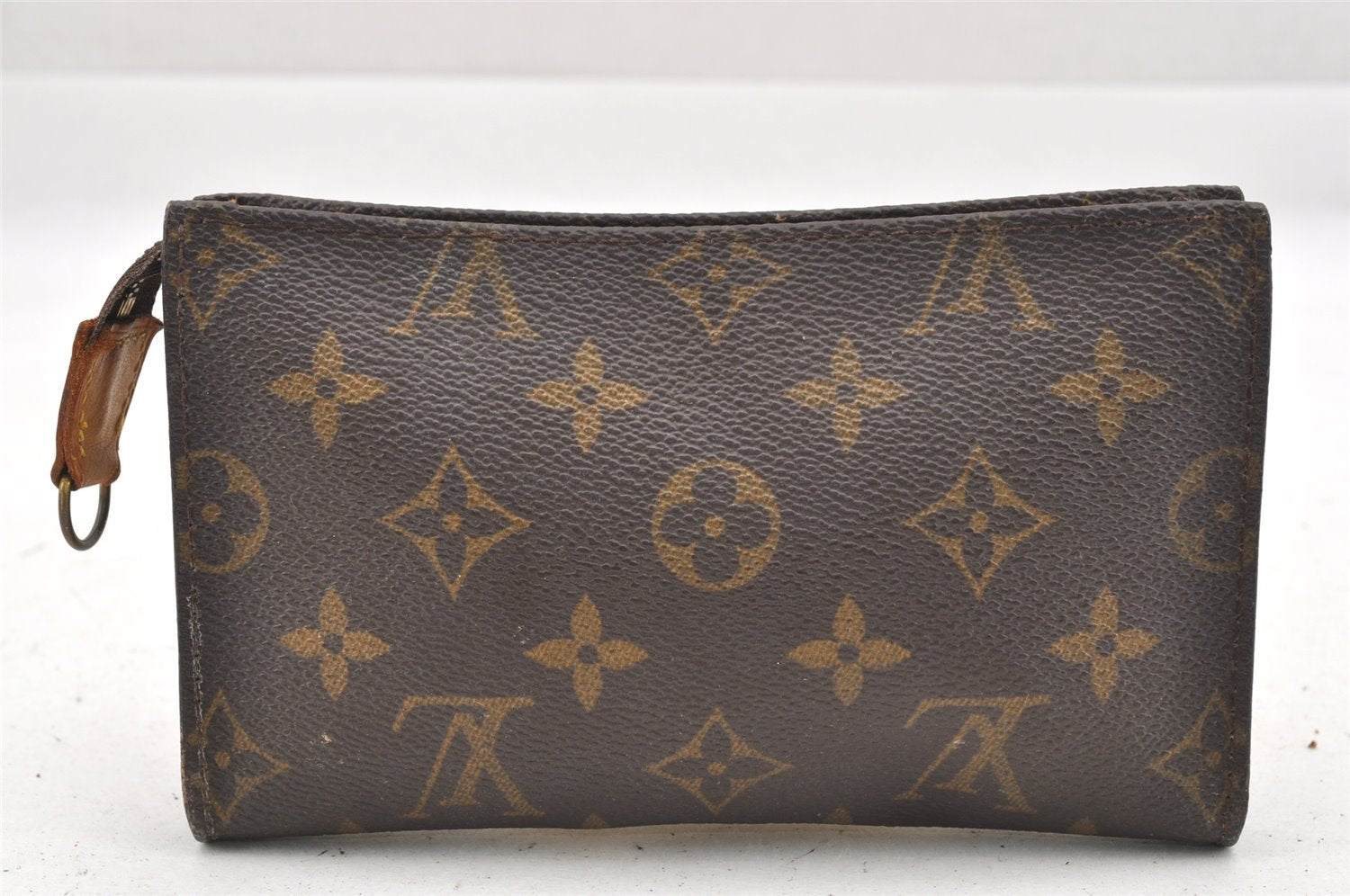 Authentic Louis Vuitton Monogram Bucket PM Shoulder Tote Bag M42238 Junk 9722I