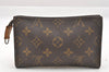 Authentic Louis Vuitton Monogram Bucket PM Shoulder Tote Bag M42238 Junk 9722I