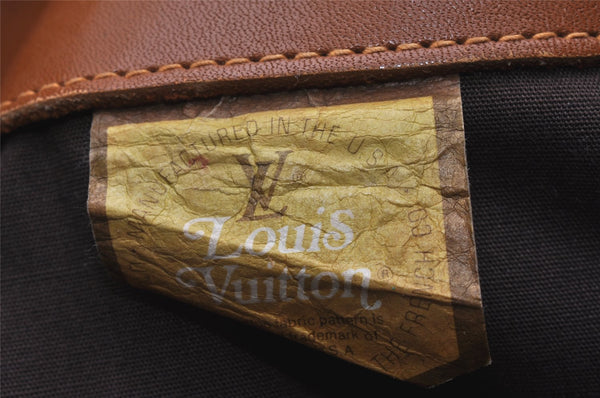 Authentic Louis Vuitton Monogram Bucket GM Shoulder Bag T42236 USA Model 9723I