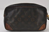 Authentic Louis Vuitton Monogram Marly Dragonne GM M51825 Clutch Bag Junk 9724I