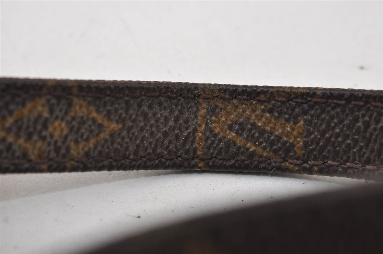 Authentic Louis Vuitton Monogram Marly Dragonne GM M51825 Clutch Bag Junk 9724I