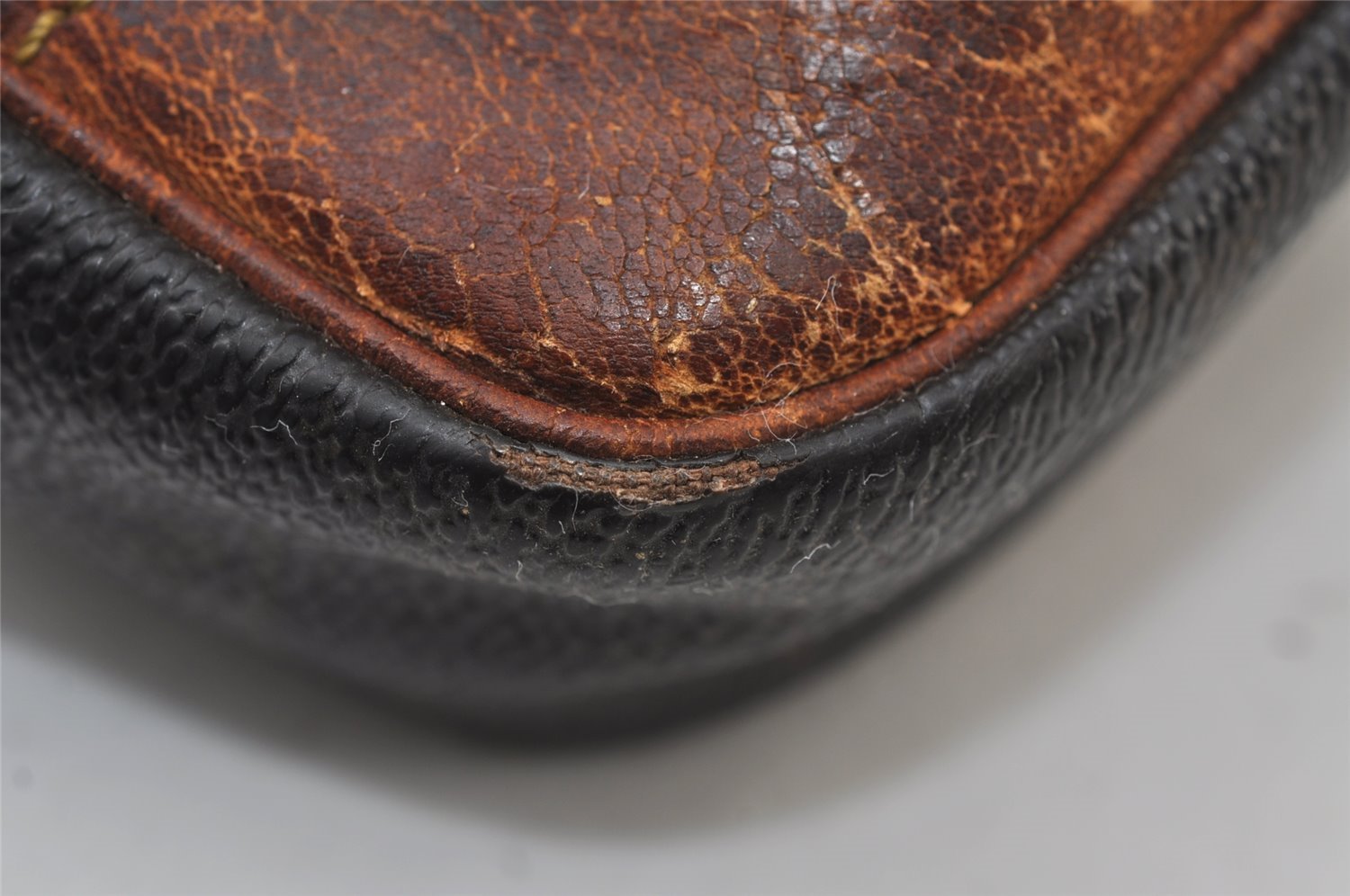 Authentic Louis Vuitton Monogram Marly Dragonne GM M51825 Clutch Bag Junk 9724I