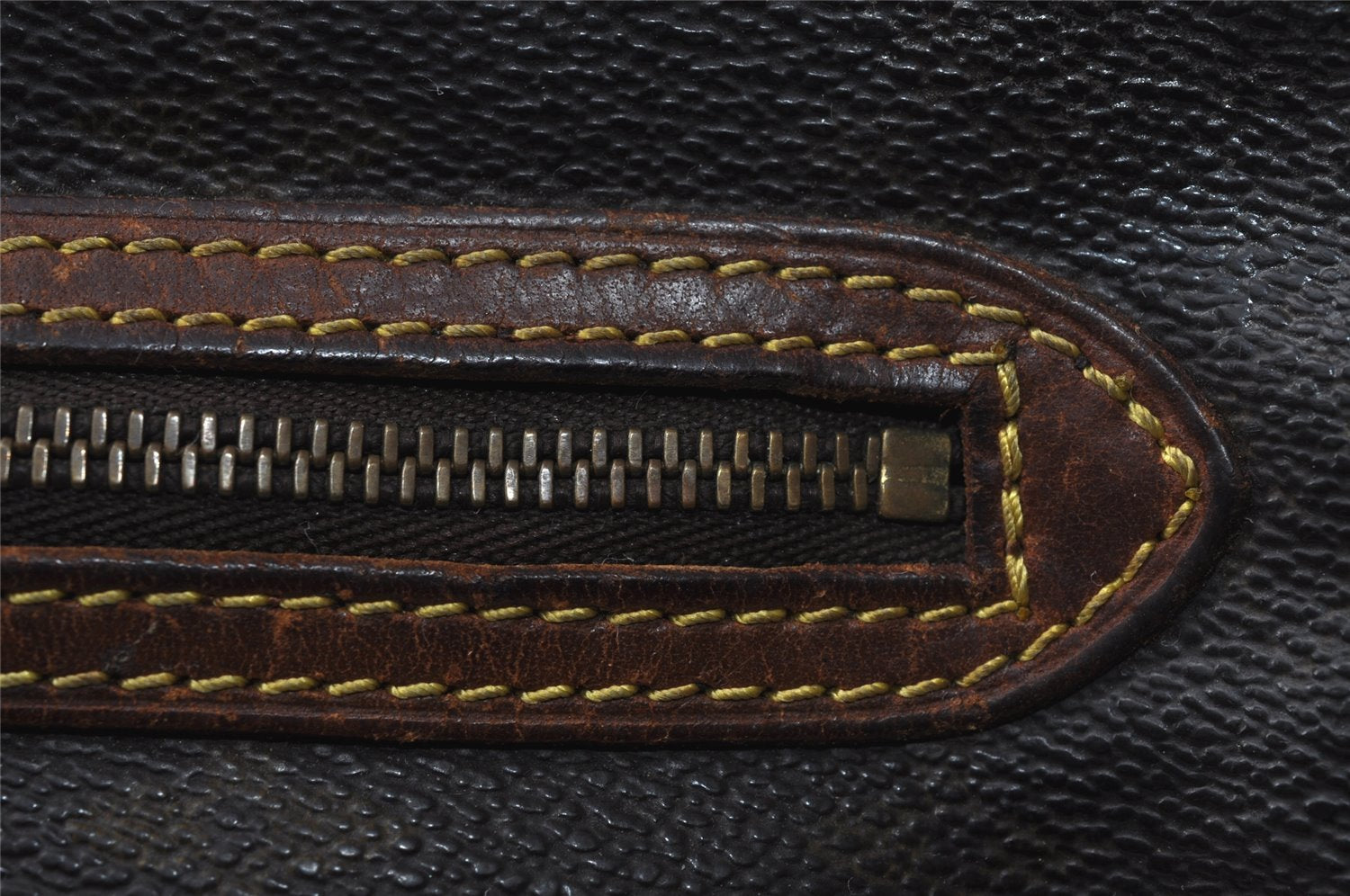 Authentic Louis Vuitton Monogram Marly Dragonne GM M51825 Clutch Bag Junk 9724I