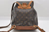 Authentic Louis Vuitton Monogram Montsouris MM Backpack M51136 LV 9726I