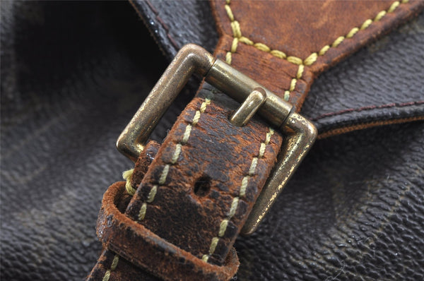 Authentic Louis Vuitton Monogram Montsouris MM Backpack M51136 LV 9726I