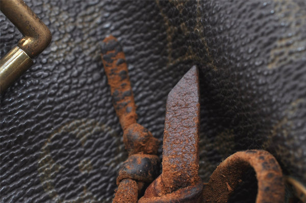 Authentic Louis Vuitton Monogram Montsouris MM Backpack M51136 LV 9726I