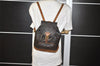Authentic Louis Vuitton Monogram Montsouris MM Backpack M51136 LV 9726I