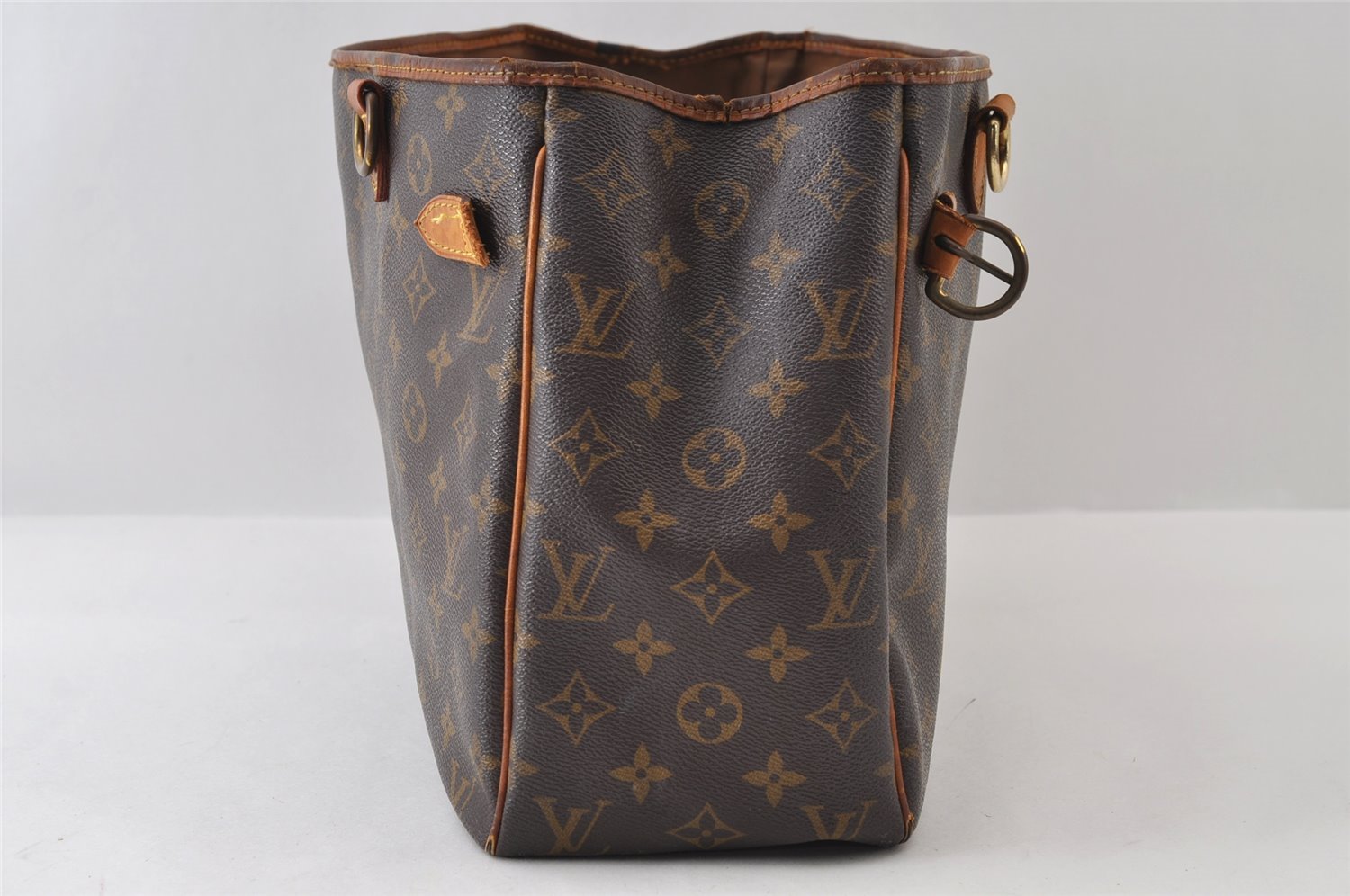 Auth Louis Vuitton Monogram Batignolles Horizontal Tote Bag M51154 Junk 9727I