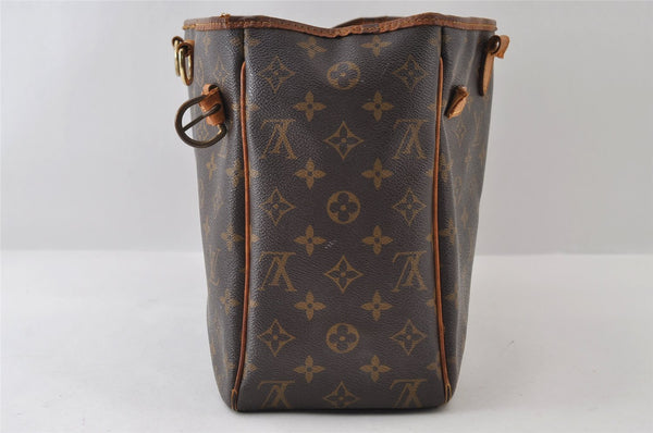 Auth Louis Vuitton Monogram Batignolles Horizontal Tote Bag M51154 Junk 9727I