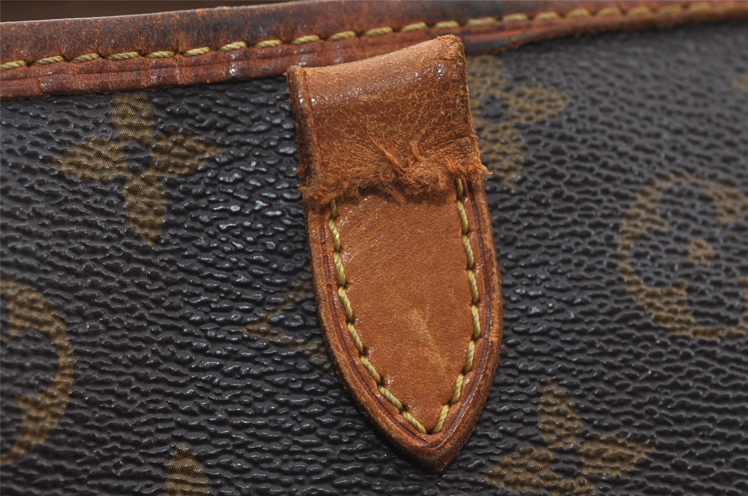 Auth Louis Vuitton Monogram Batignolles Horizontal Tote Bag M51154 Junk 9727I