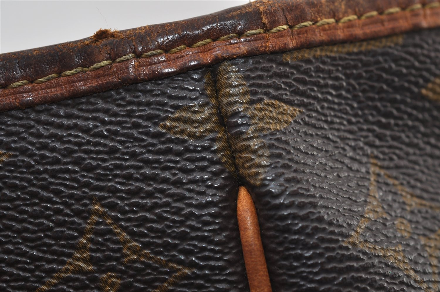 Auth Louis Vuitton Monogram Batignolles Horizontal Tote Bag M51154 Junk 9727I