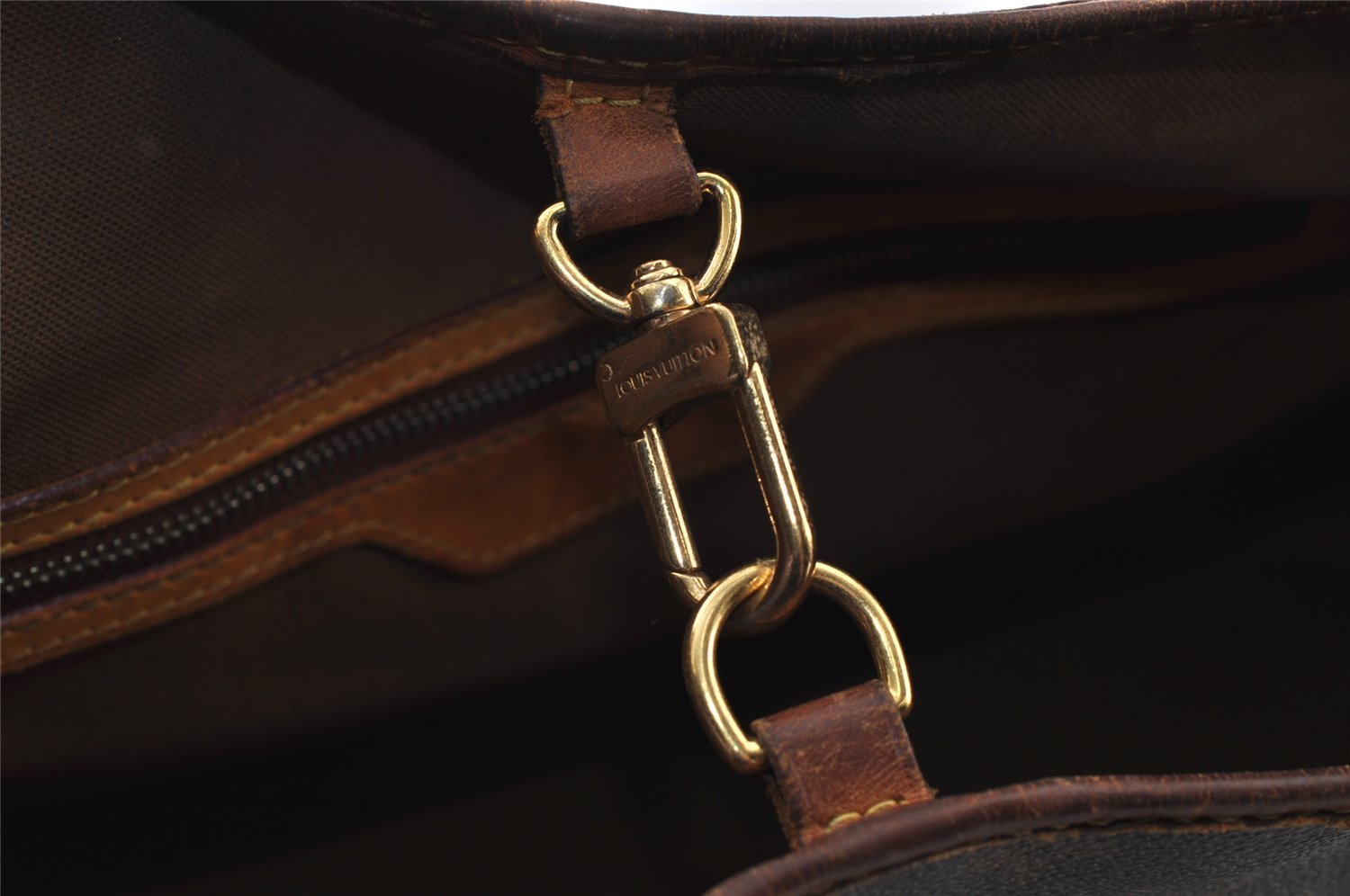 Auth Louis Vuitton Monogram Batignolles Horizontal Tote Bag M51154 Junk 9727I