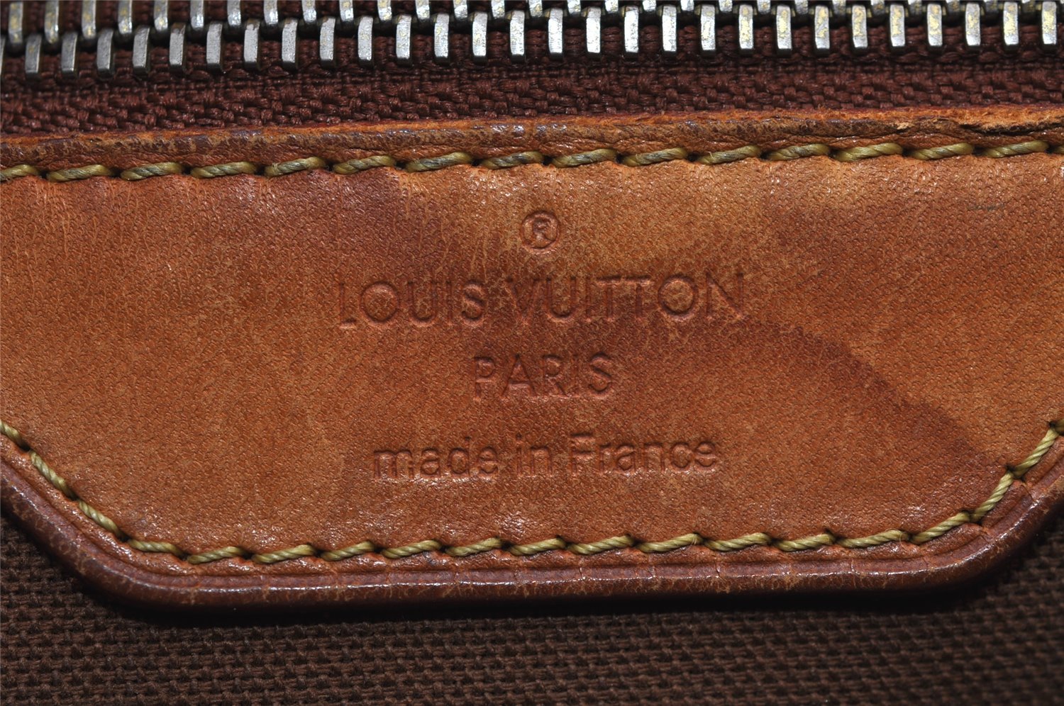 Auth Louis Vuitton Monogram Batignolles Horizontal Tote Bag M51154 Junk 9727I