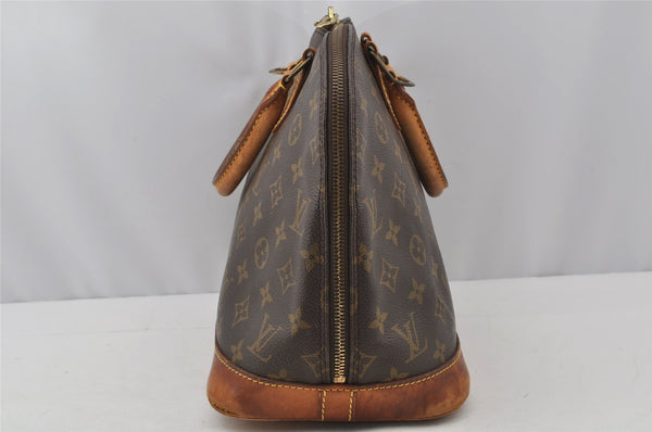 Authentic Louis Vuitton Monogram Alma Hand Bag Purse M51130 LV 9728I