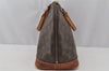 Authentic Louis Vuitton Monogram Alma Hand Bag Purse M51130 LV 9728I