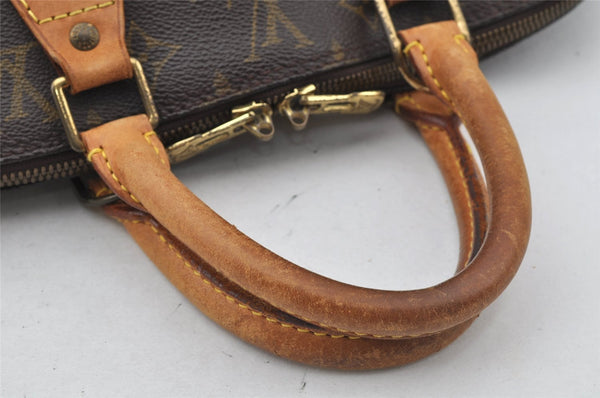 Authentic Louis Vuitton Monogram Alma Hand Bag Purse M51130 LV 9728I