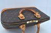 Authentic Louis Vuitton Monogram Alma Hand Bag Purse M51130 LV 9729H
