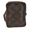 Auth Louis Vuitton Monogram Mini Poche Danube Shoulder Bag Old Model Junk 9729I