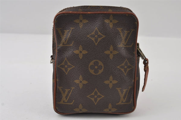 Auth Louis Vuitton Monogram Mini Poche Danube Shoulder Bag Old Model Junk 9729I