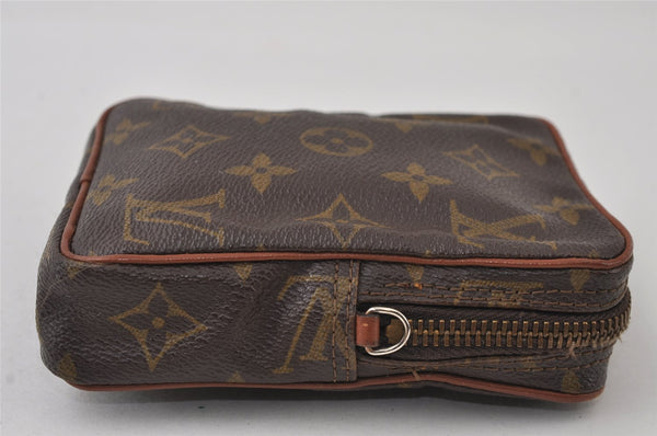 Auth Louis Vuitton Monogram Mini Poche Danube Shoulder Bag Old Model Junk 9729I