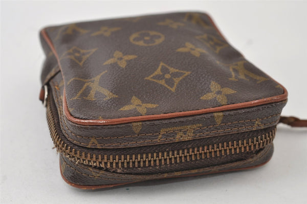 Auth Louis Vuitton Monogram Mini Poche Danube Shoulder Bag Old Model Junk 9729I