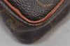 Auth Louis Vuitton Monogram Mini Poche Danube Shoulder Bag Old Model Junk 9729I